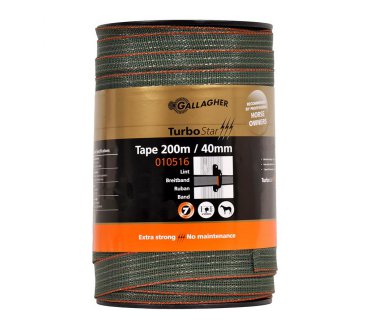 TurboStar tape 40mm Green 200m