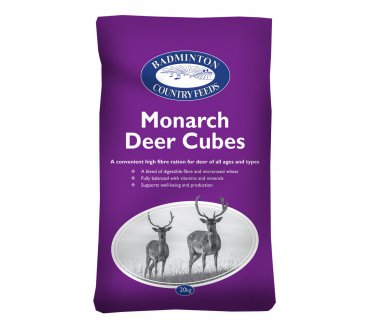 Badminton Monarch Deer Cubes 20kg
