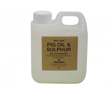 Gold Label Pig Oil & Sulphur - 1 Lt